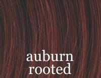 auburn-rooted